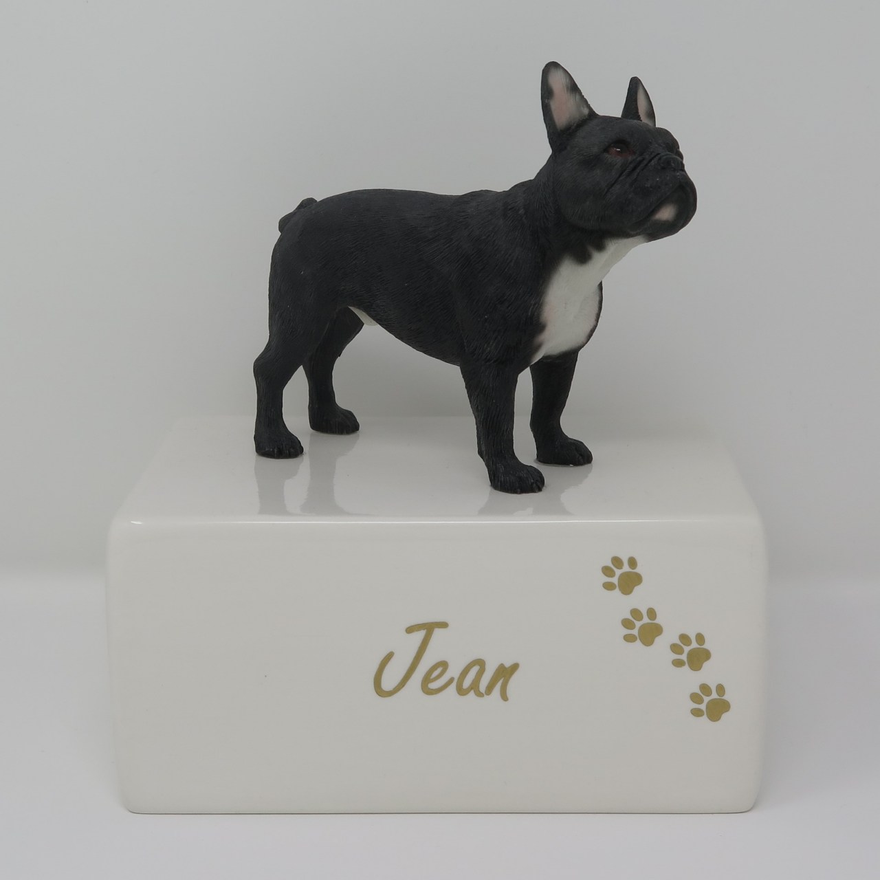 Französische Bulldogge Urne Designurne