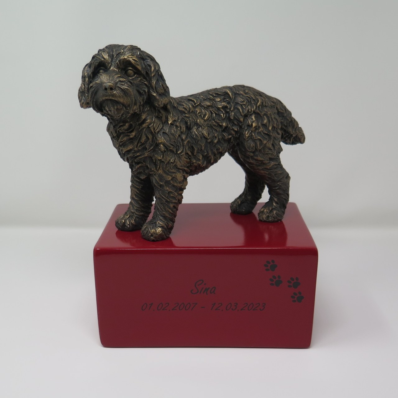 Cockapoo Urne Designurne